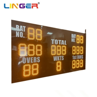 Tableau indicateur extérieur de cricket de 470Mhz LED avec l'antenne à gain élevé externe